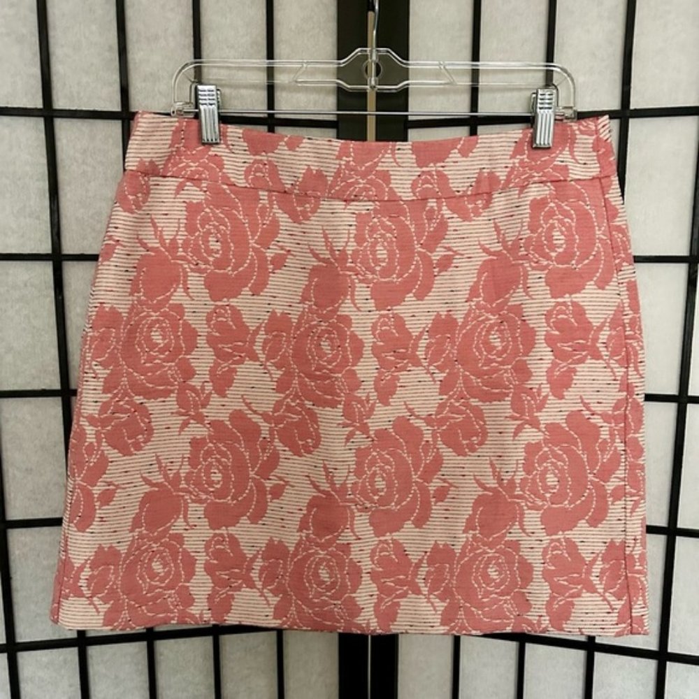 Loft Skirt Pink Roses